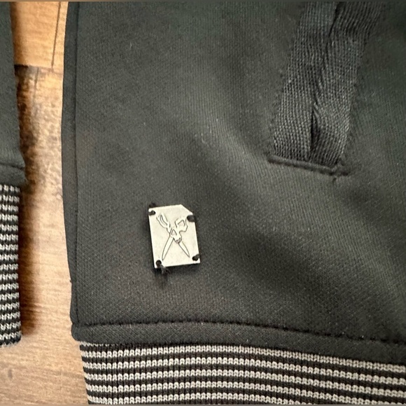 Marc Ecko Jacket Mens L Cut & Sew Black & Gray No 07243 Field Bomber - Picture 2 of 10